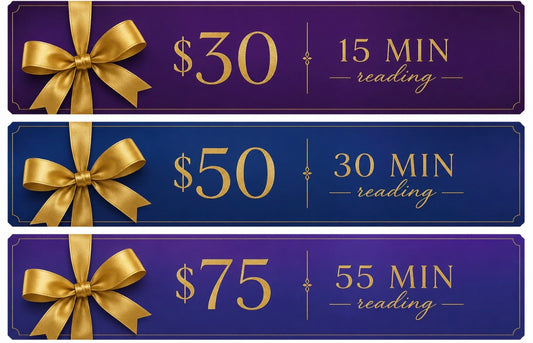 Tarot and Astrology Readings - Gift Cards